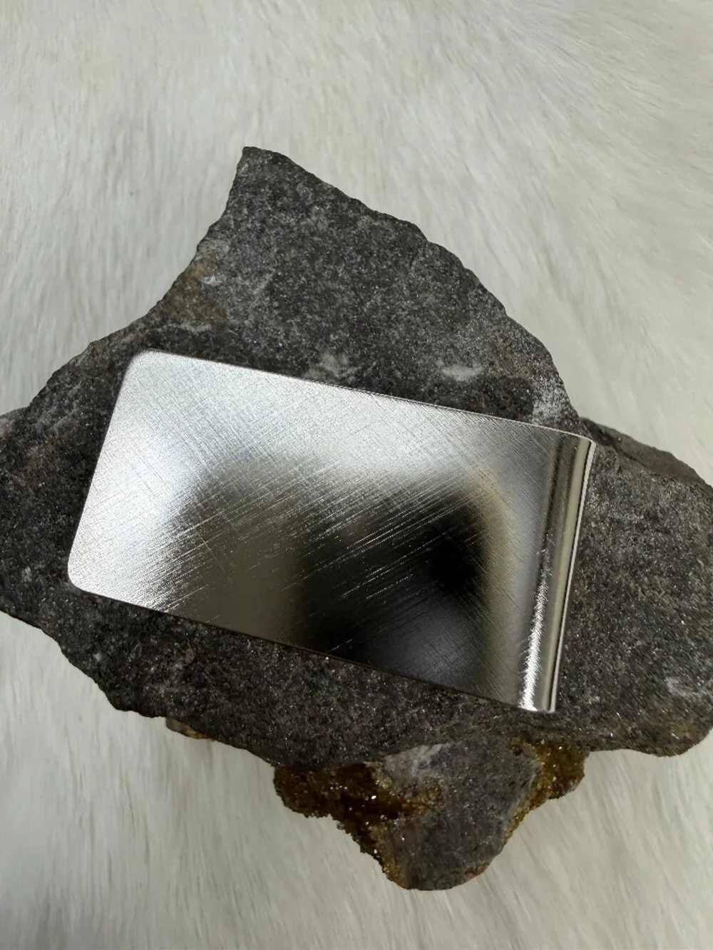 Vintage Hadley Silver Tone Money Clip 2